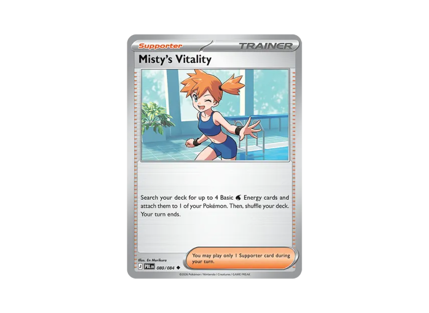 Mistys Vitality U [PBL 080/084] [EN] (Mega Evolution "Pitch Black Booster Display Box")