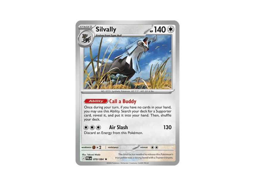 Silvally R [PBL 070/084] [EN] (Mega Evolution "Pitch Black Booster Display Box")