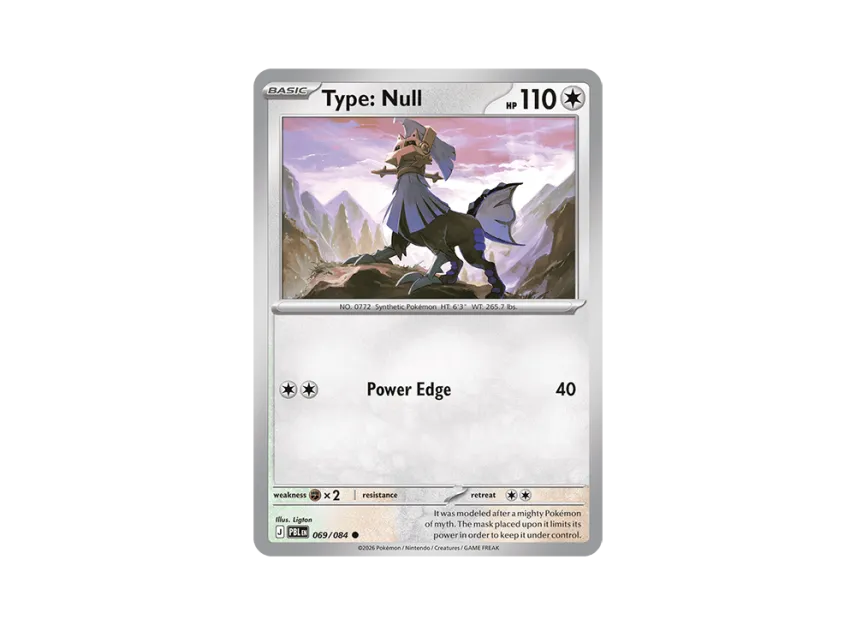 Type Null C [PBL 069/084] [EN] (Mega Evolution "Pitch Black Booster Display Box")