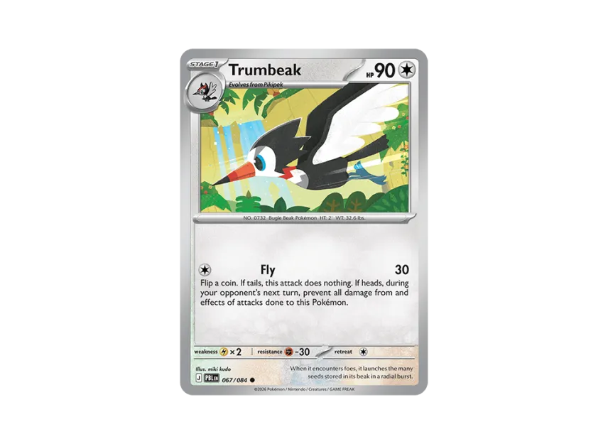 Trumbeak C [PBL 067/084] [EN] (Mega Evolution "Pitch Black Booster Display Box")