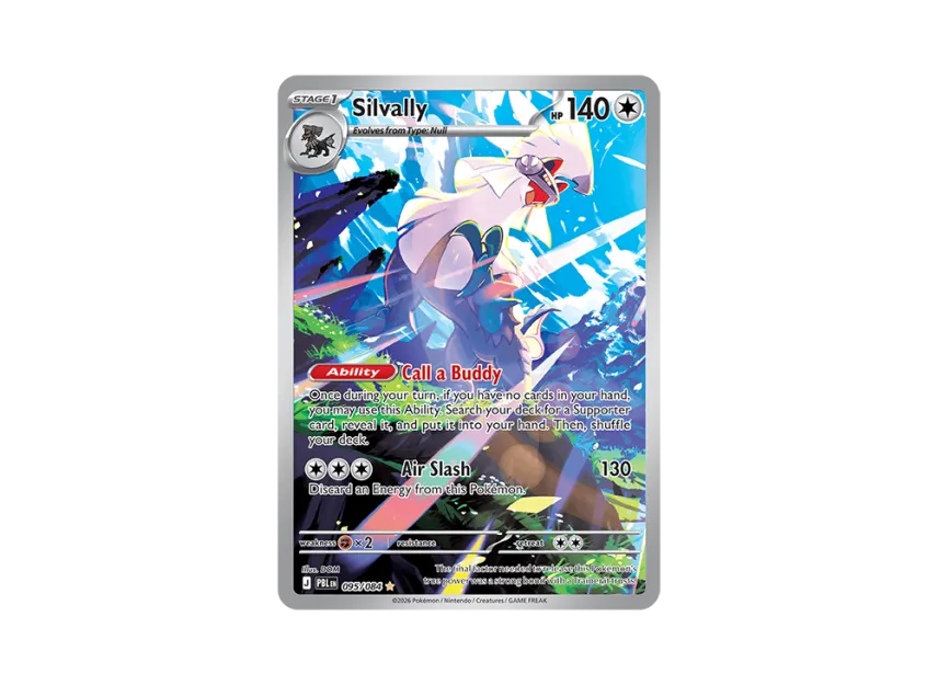 Silvally IR [PBL 095/084] [EN] (Mega Evolution "Pitch Black Booster Display Box")