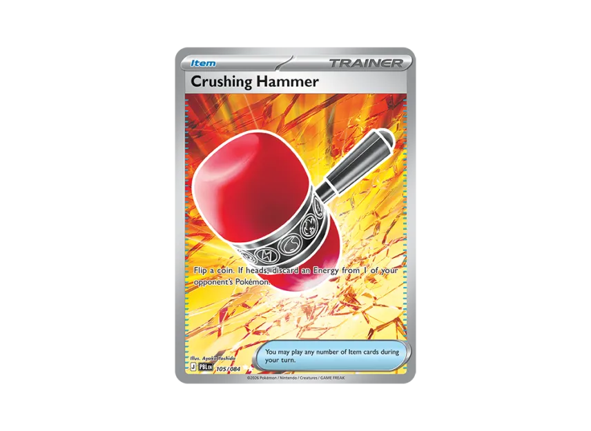 Crushing Hammer UR [PBL 105/084] [EN] (Mega Evolution "Pitch Black Booster Display Box")