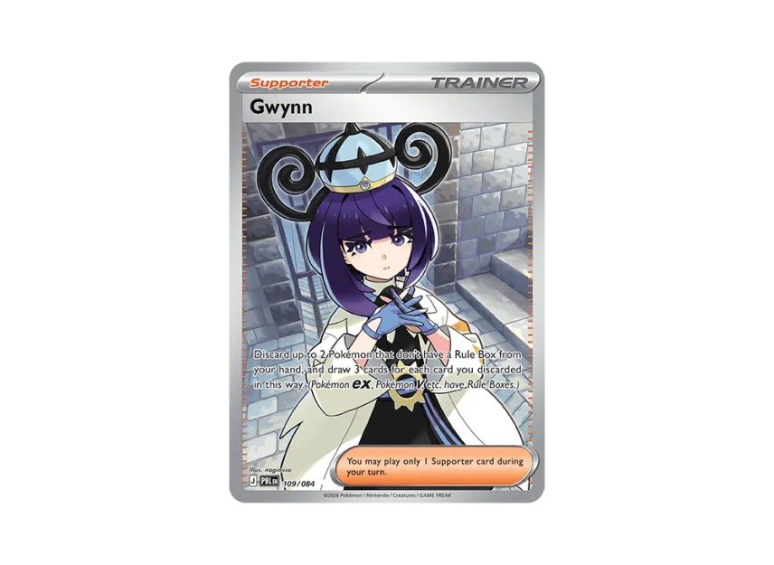 Gwynn UR [PBL 109/084] [EN] (Mega Evolution "Pitch Black Booster Display Box")