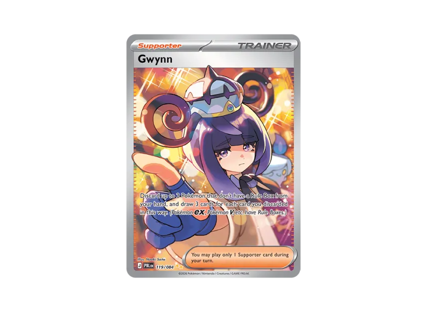 Gwynn SIR [PBL 119/084] [EN] (Mega Evolution "Pitch Black Booster Display Box")