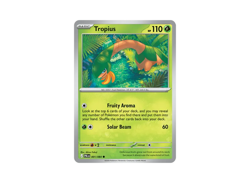 Tropius C [PBL 001/084] [EN] (Mega Evolution "Pitch Black Booster Display Box")