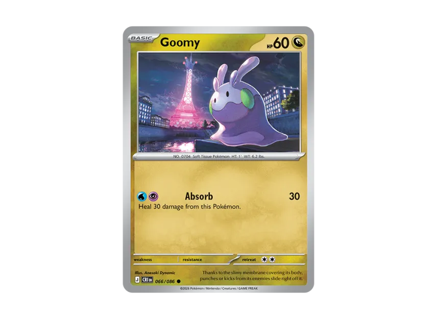 Goomy C [CRI 66/086] [EN] (Mega Evolution "Chaos Rising Booster Display Box")