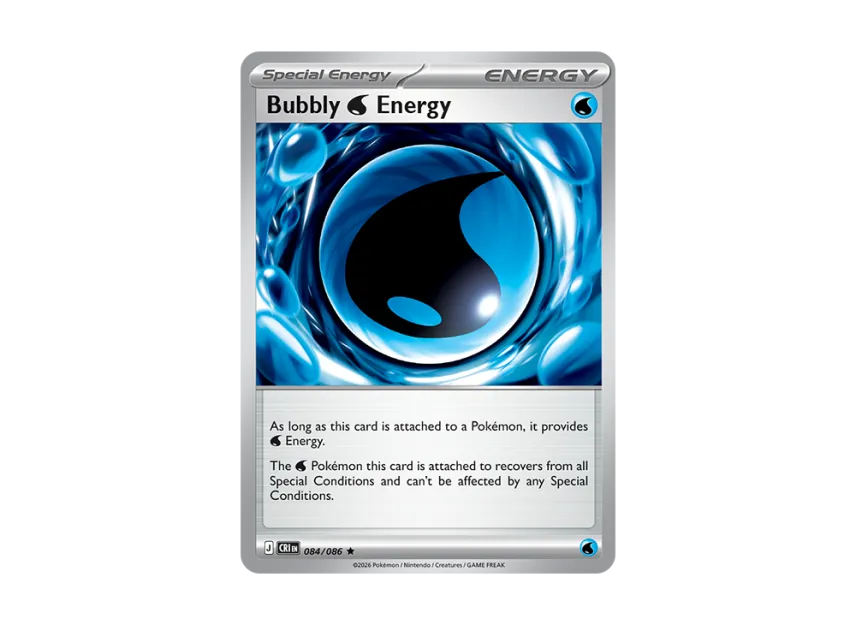 Bubbly Energy R [CRI 84/086] [EN] (Mega Evolution "Chaos Rising Booster Display Box")