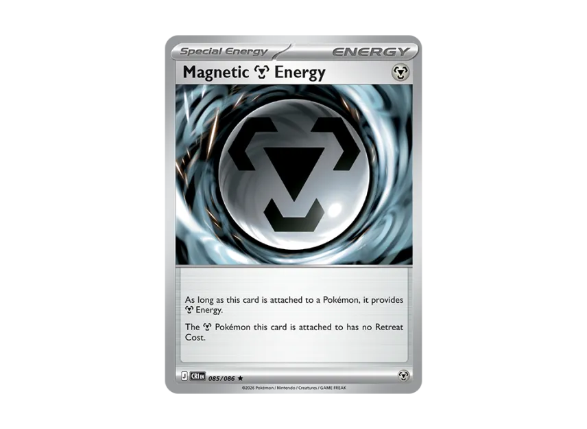 Magnetic Energy R [CRI 85/086] [EN] (Mega Evolution "Chaos Rising Booster Display Box")