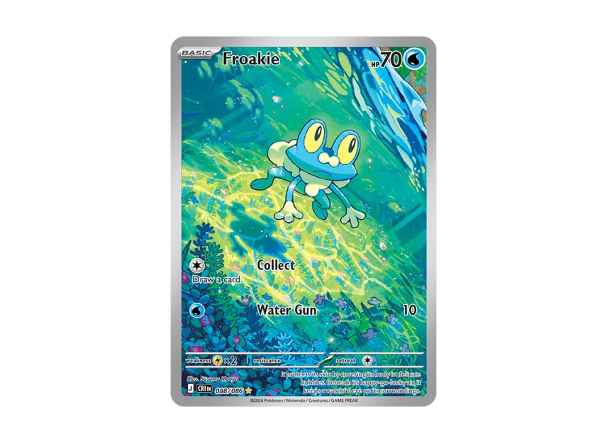 Froakie IR [CRI 88/086] [EN] (Mega Evolution "Chaos Rising Booster Display Box")