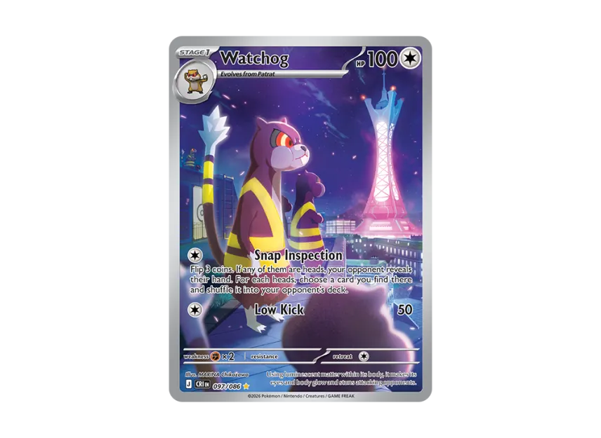 Watchog IR [CRI 97/086] [EN] (Mega Evolution "Chaos Rising Booster Display Box")
