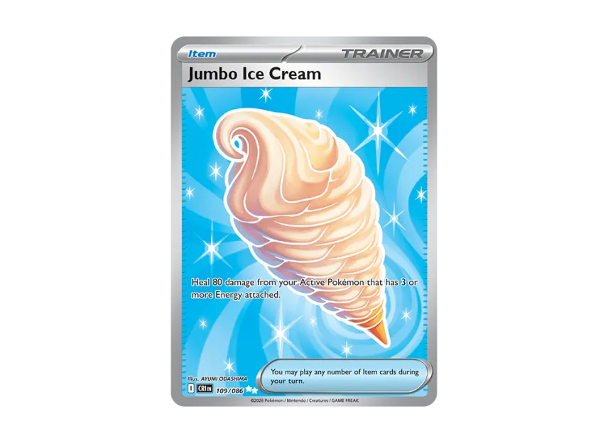 Jumbo Ice Cream UR [CRI 109/086] [EN] (Mega Evolution "Chaos Rising Booster Display Box")