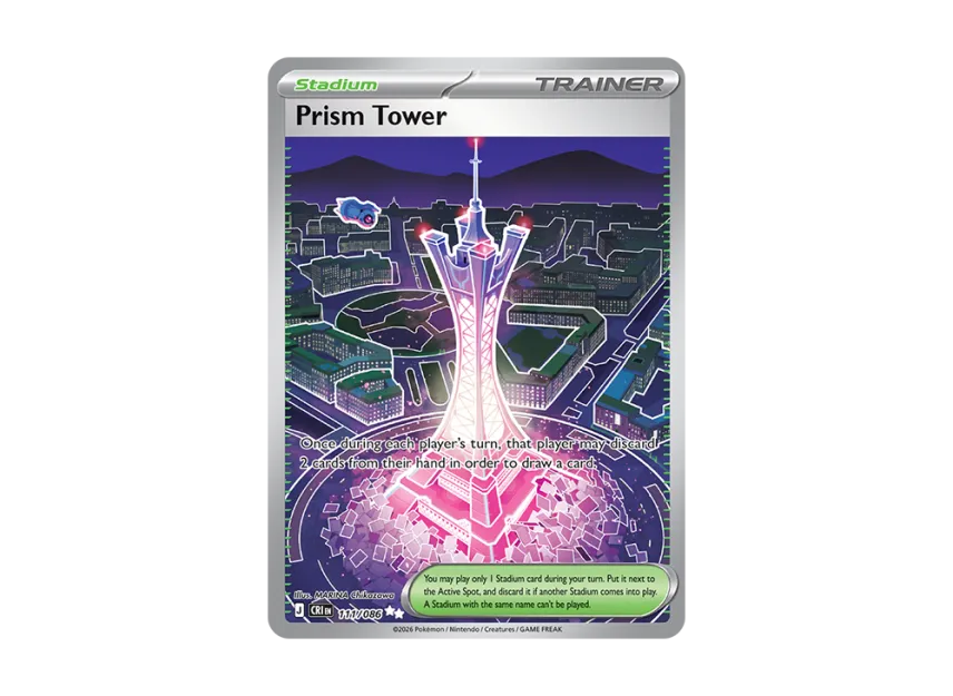 Prism Tower UR [CRI 111/086] [EN] (Mega Evolution "Chaos Rising Booster Display Box")