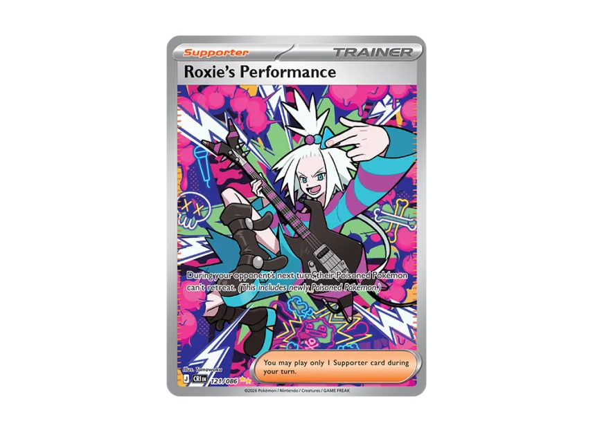 Roxie's Performance SIR [CRI 121/086] [EN] (Mega Evolution "Chaos Rising Booster Display Box")