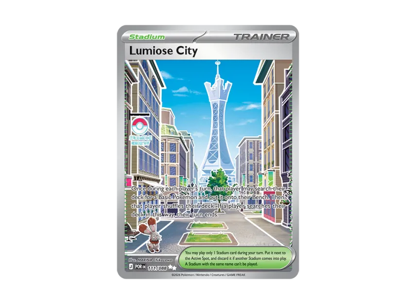 Lumiose City UR [POR 111/088] [EN] (Mega Evolution "Perfect Order Booster Display Box")