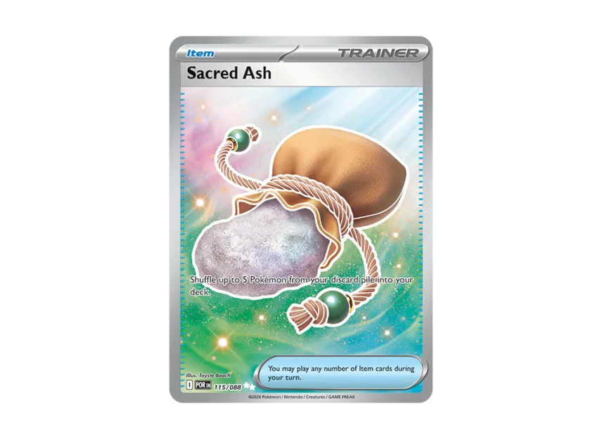 Sacred Ash UR [POR 115/088] [EN] (Mega Evolution "Perfect Order Booster Display Box")