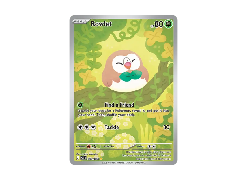 Rowlet IR [POR 090/088] [EN] (Mega Evolution "Perfect Order Booster Display Box")