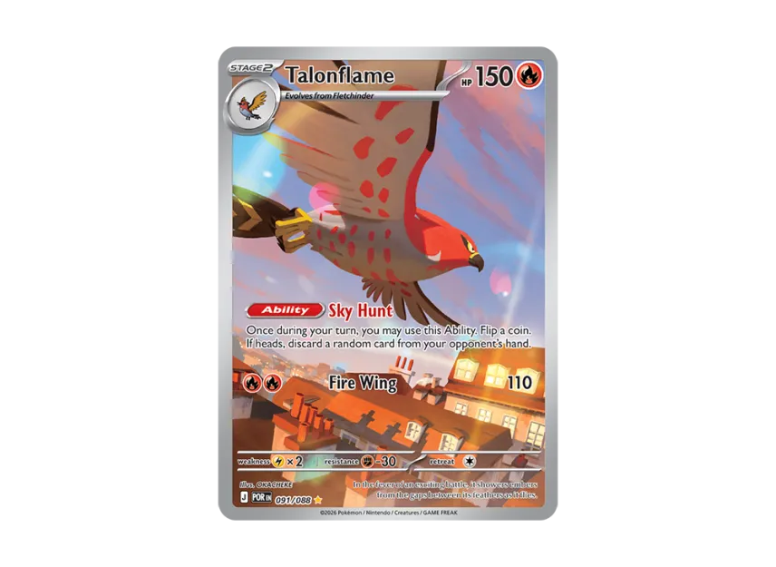 Talonflame IR [POR 091/088] [EN] (Mega Evolution "Perfect Order Booster Display Box")
