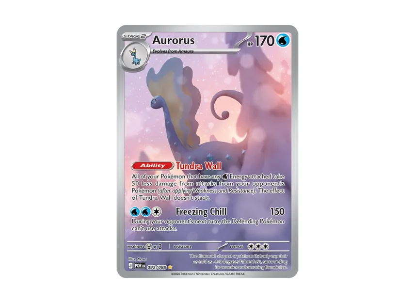 Aurorus IR [POR 092/088] [EN] (Mega Evolution "Perfect Order Booster Display Box")