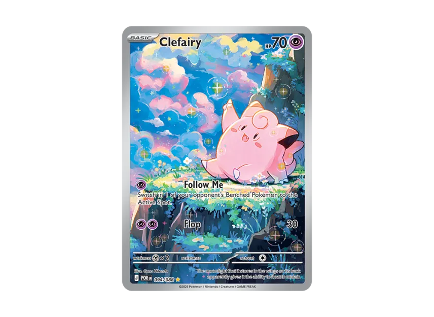 Clefairy IR [POR 094/088] [EN] (Mega Evolution "Perfect Order Booster Display Box")