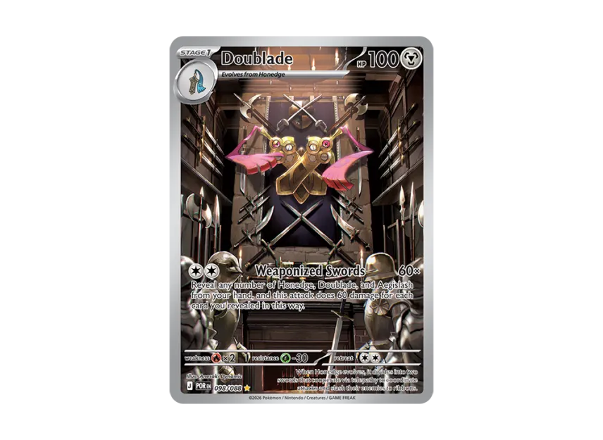 Doublade IR [POR 098/088] [EN] (Mega Evolution "Perfect Order Booster Display Box")