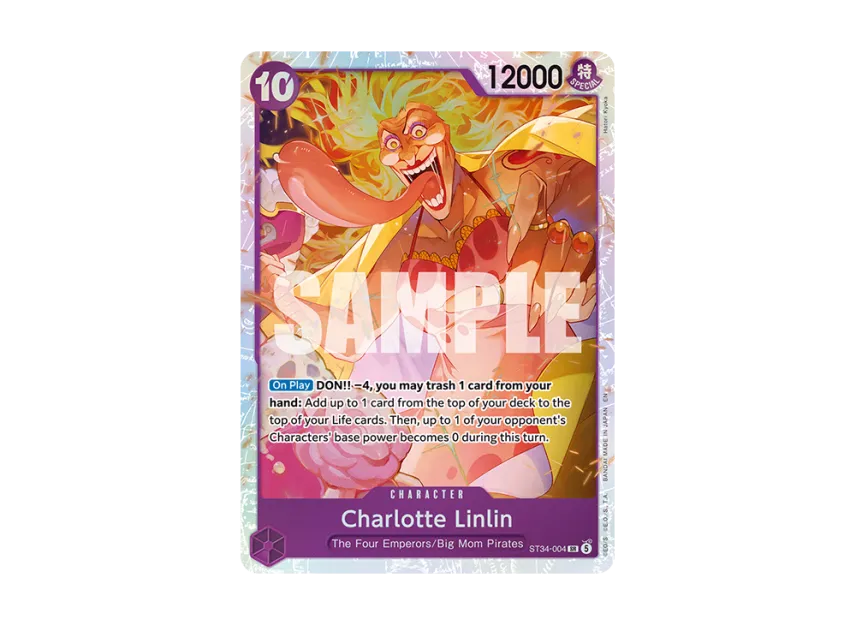 Charlotte Linlin SR [ST34-004] [EN] (Start Deck "PURPLE Charlotte Katakuri")