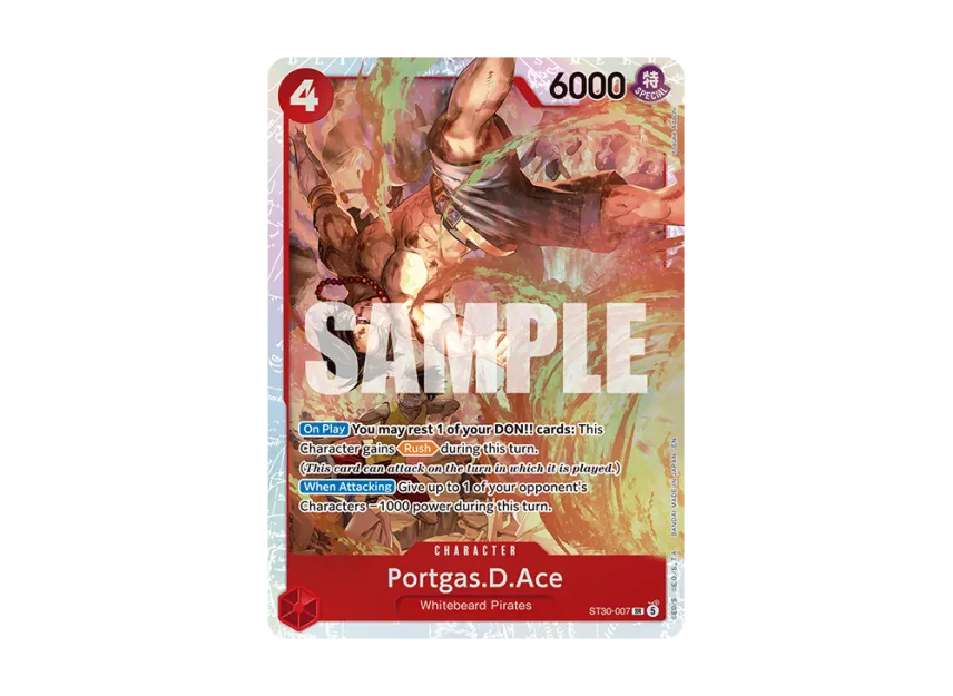 Portgas.D.Ace SR [ST30-007] [EN] (Starter Deck EX "Luffy&Ace")