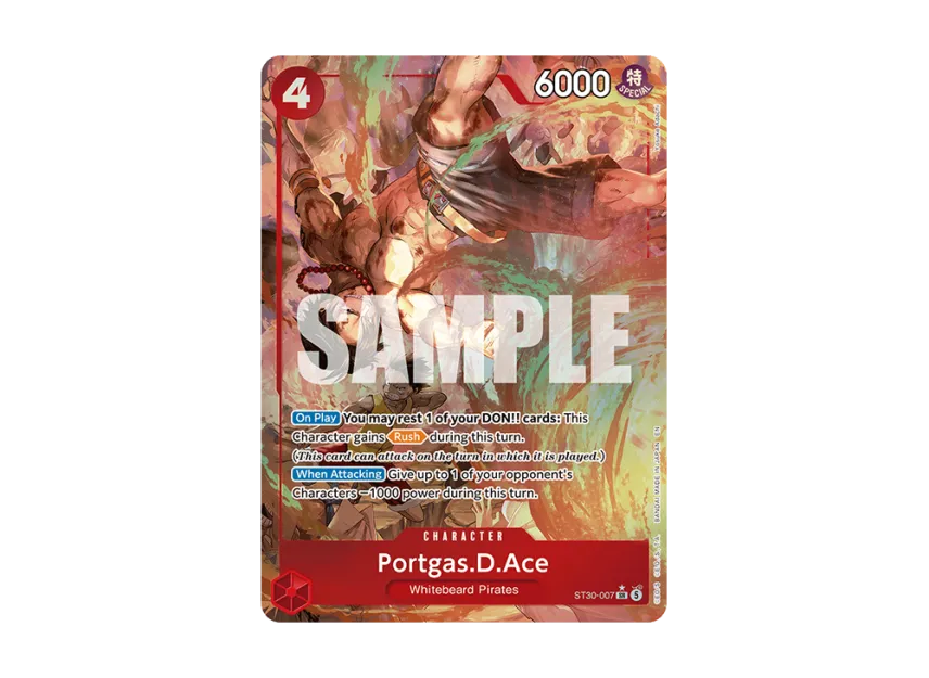 Portgas.D.Ace SR-P [ST30-007] [EN] (Starter Deck EX "Luffy&Ace")