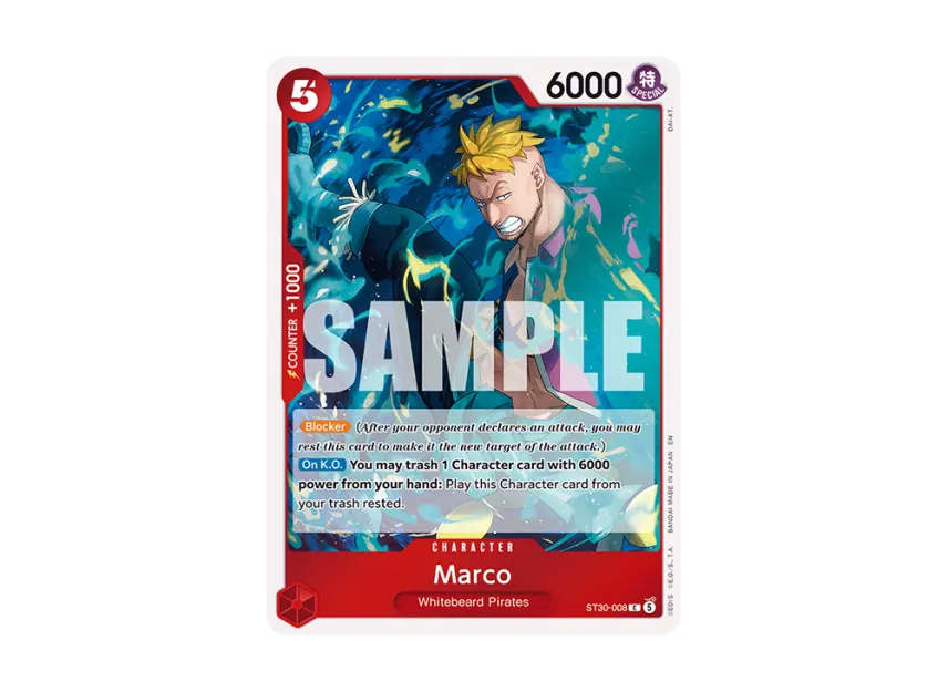Marco C [ST30-008] [EN] (Starter Deck EX "Luffy&Ace")
