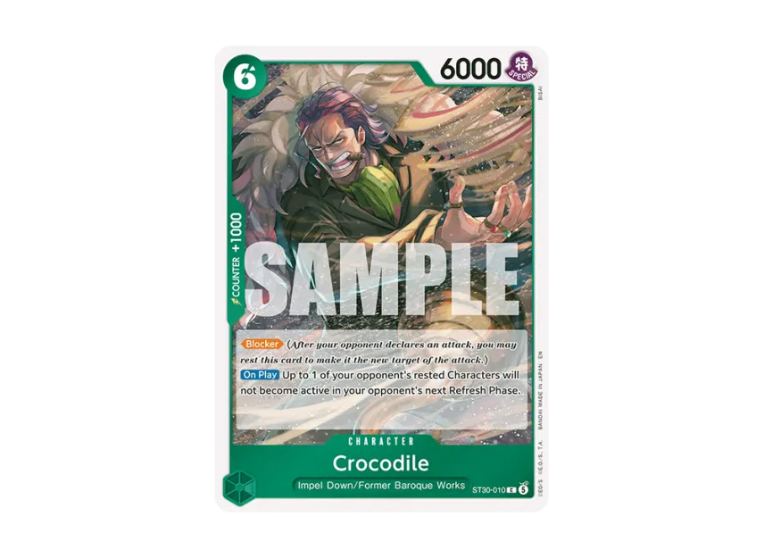 Crocodile C [ST30-010] [EN] (Starter Deck EX "Luffy&Ace")
