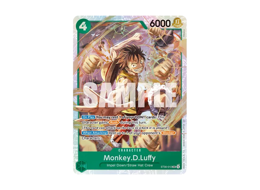 Monkey.D.Luffy SR [ST30-012] [EN] (Starter Deck EX "Luffy&Ace")