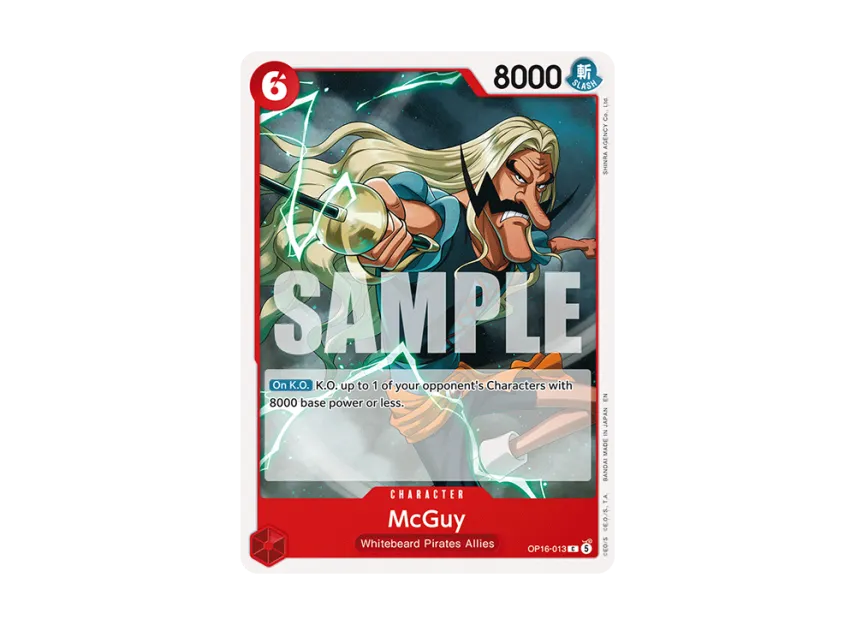 McGuy C [OP16-013] [EN] (Booster Pack "THE TIME OF BATTLE")