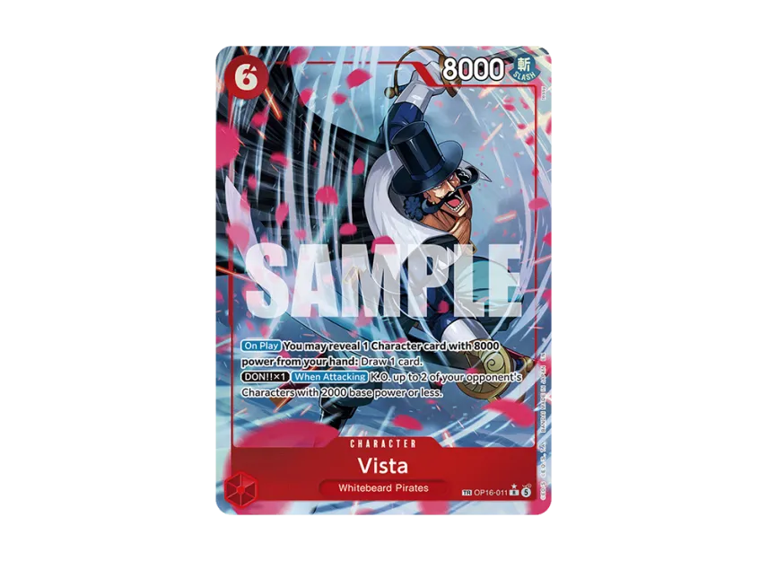 Vista TR-P [OP16-011] [EN] (Booster Pack "THE TIME OF BATTLE")