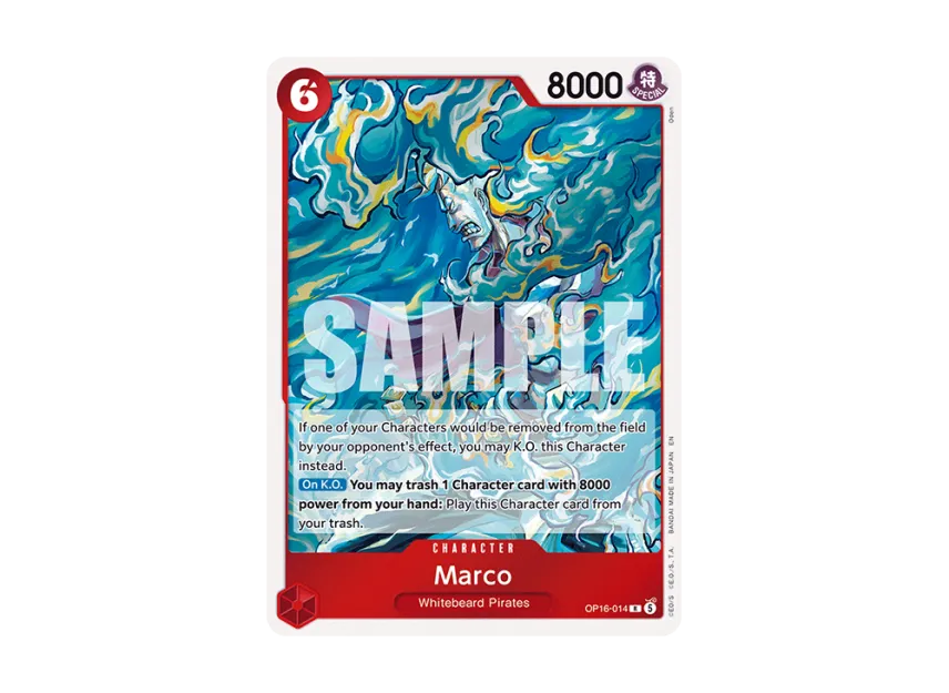 Marco R [OP16-014] [EN] (Booster Pack "THE TIME OF BATTLE")