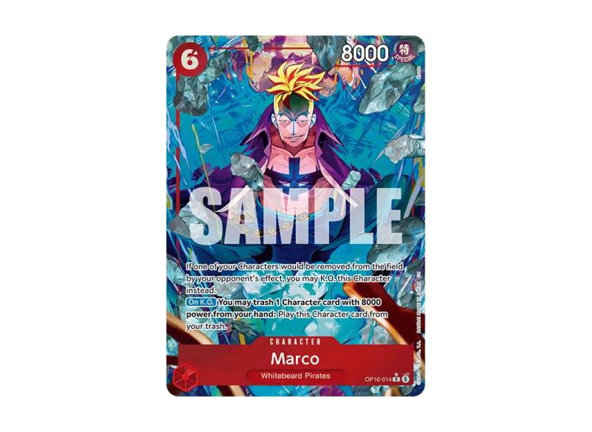 Marco R-P [OP16-014] [EN] (Booster Pack "THE TIME OF BATTLE")