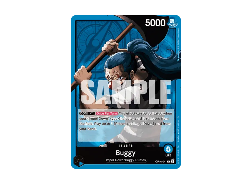 Buggy L [OP16-041] [EN] (Booster Pack "THE TIME OF BATTLE")