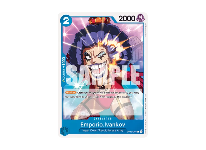 Emporio.Ivankov C [OP16-044] [EN] (Booster Pack "THE TIME OF BATTLE")