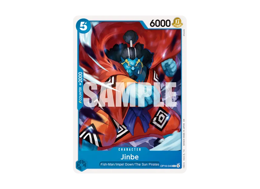 Jinbe C [OP16-046] [EN] (Booster Pack "THE TIME OF BATTLE")
