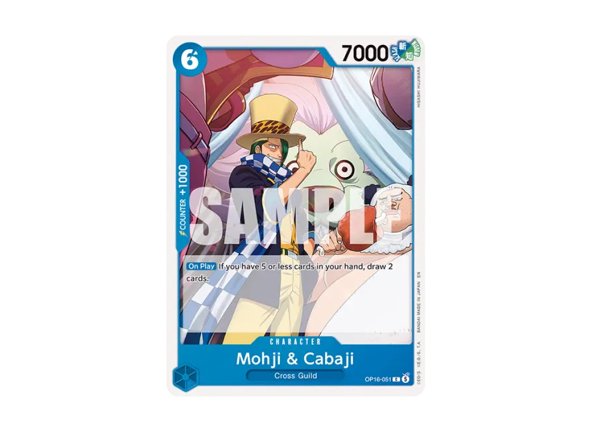 Mohji & Cabaji C [OP16-051] [EN] (Booster Pack "THE TIME OF BATTLE")