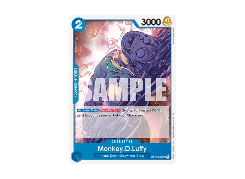 Monkey.D.Luffy UC [OP16-052] [EN] (Booster Pack "THE TIME OF BATTLE")