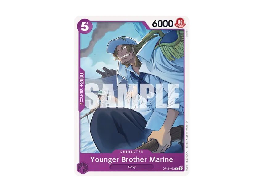 Younger Brother Marine C [OP16-062] [EN] (Booster Pack "THE TIME OF BATTLE")