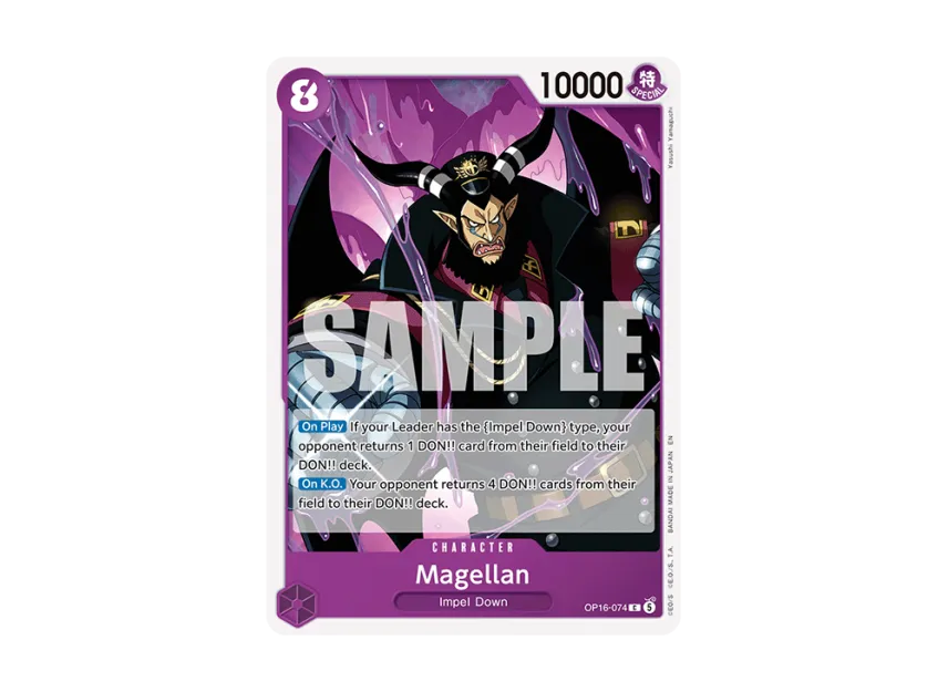 Magellan C [OP16-074] [EN] (Booster Pack "THE TIME OF BATTLE")