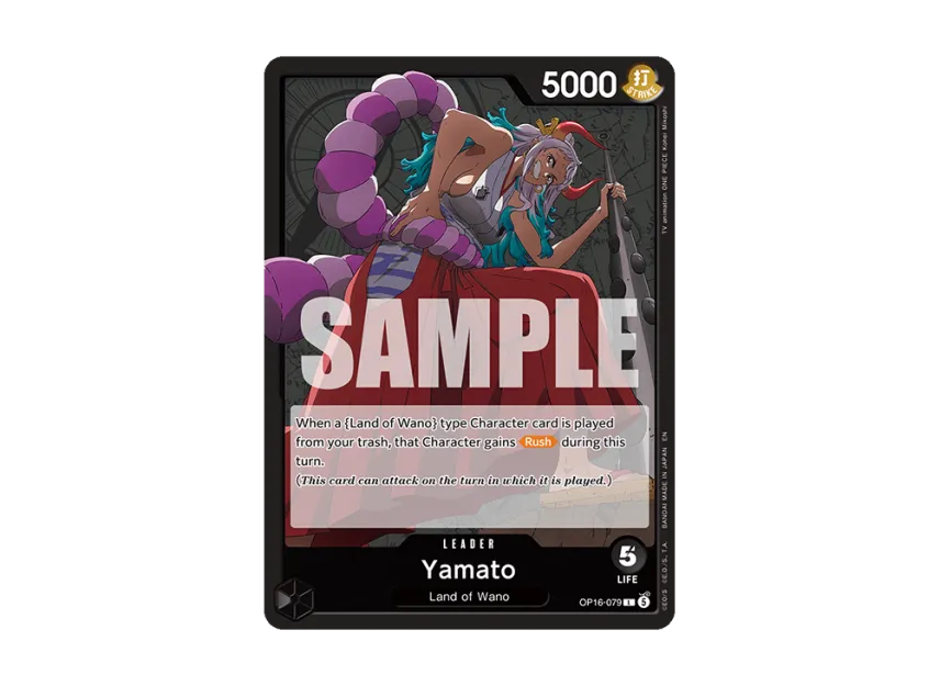 Yamato L [OP16-079] [EN] (Booster Pack "THE TIME OF BATTLE")