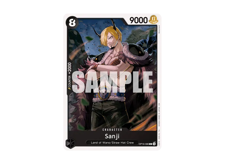 Sanji C [OP16-086] [EN] (Booster Pack "THE TIME OF BATTLE")