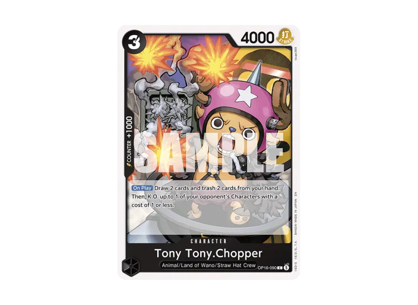 Tony Tony.Chopper C [OP16-090] [EN] (Booster Pack "THE TIME OF BATTLE")