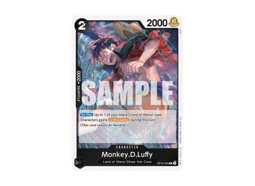 Monkey.D.Luffy R [OP16-095] [EN] (Booster Pack "THE TIME OF BATTLE")