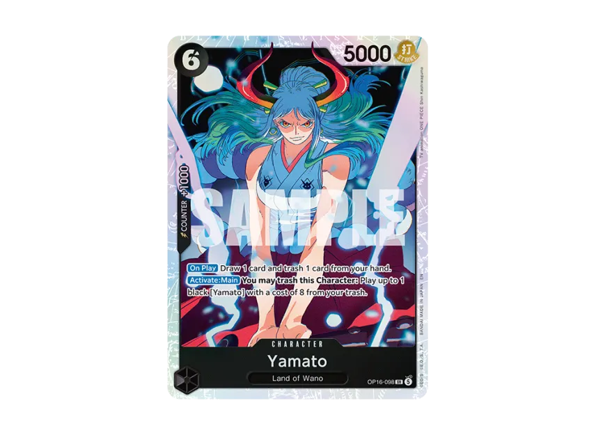 Yamato SR [OP16-098] [EN] (Booster Pack "THE TIME OF BATTLE")