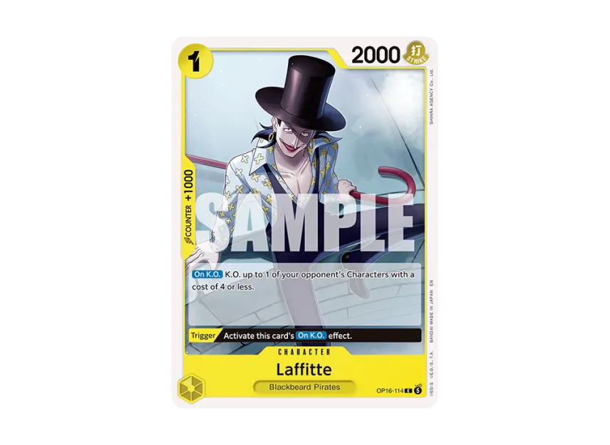 Laffitte C [OP16-114] [EN] (Booster Pack "THE TIME OF BATTLE")