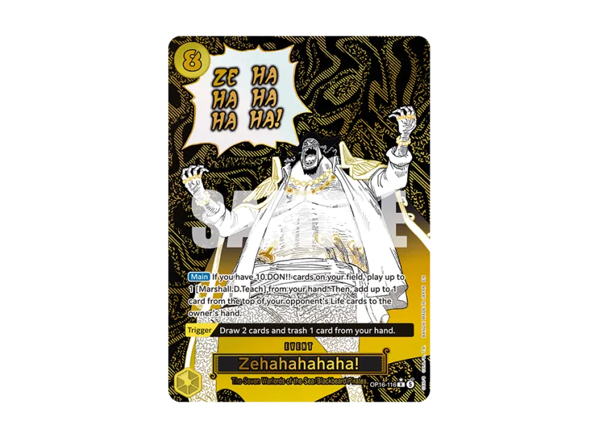 Zehahahahaha! R-P [OP16-116] [EN] (Booster Pack "THE TIME OF BATTLE")