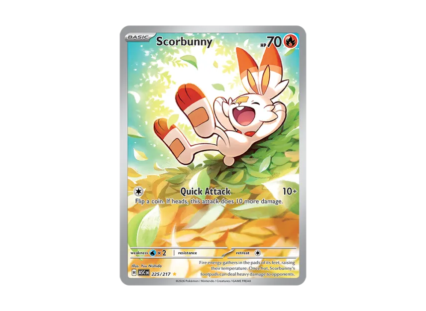 Scorbunny IR [ASC 225/217] [EN] (Mega Evolution "Ascended Heroes")