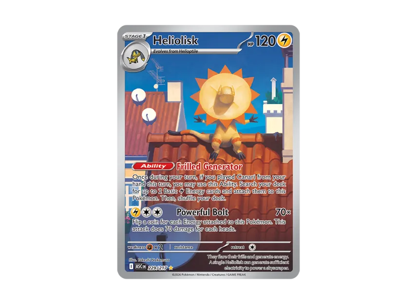 Heliolisk IR [ASC 229/217] [EN] (Mega Evolution "Ascended Heroes")